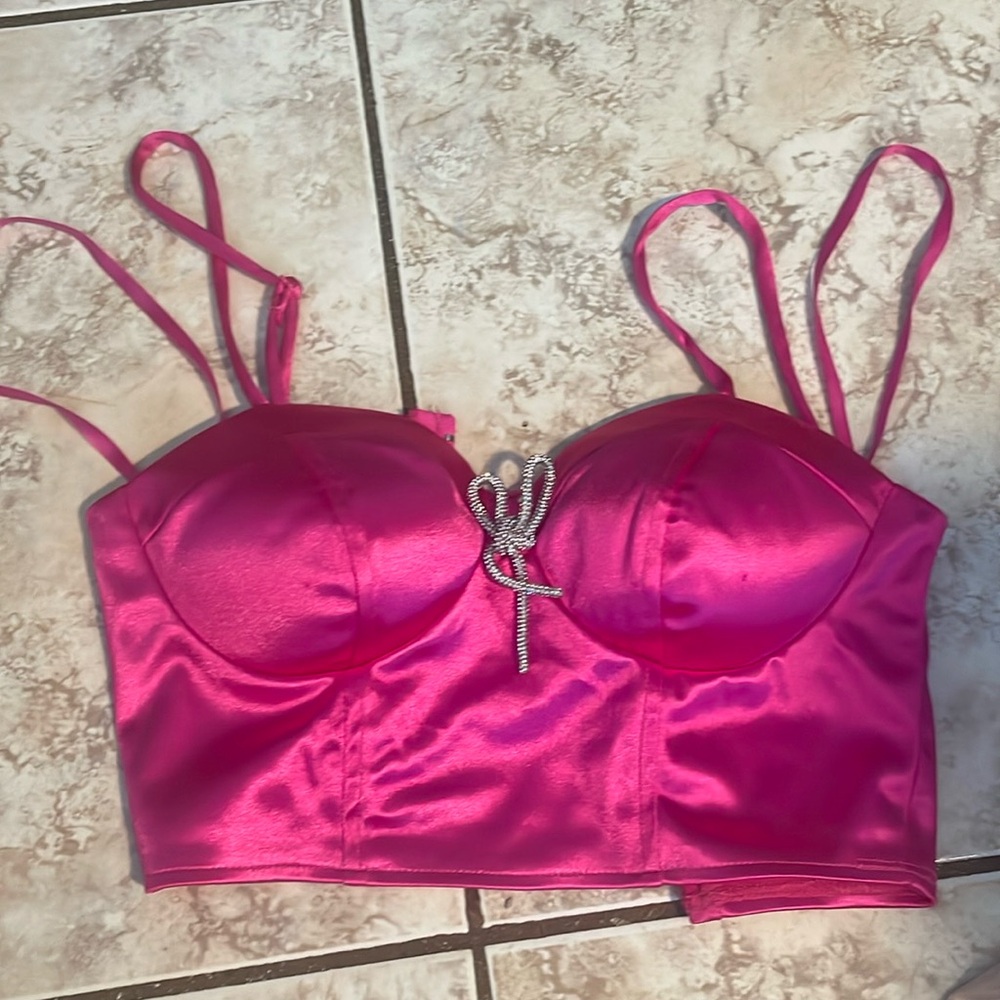 Xs pink top